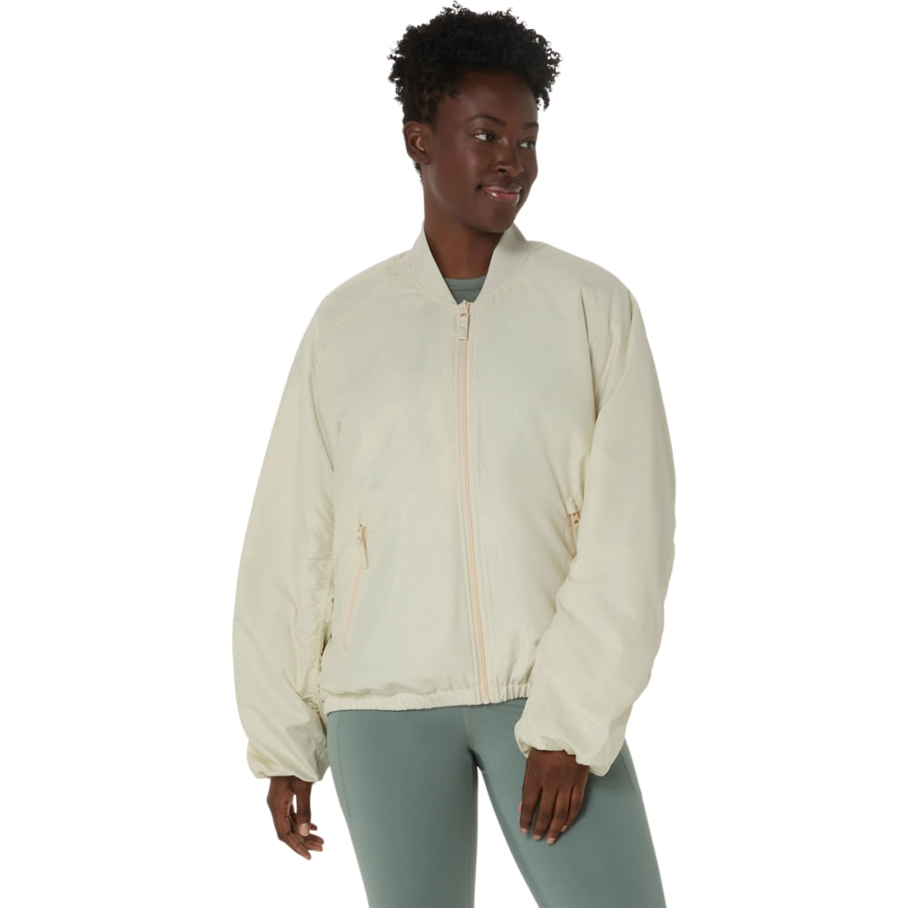 Jaqueta ASICS Nagino Light Insulation - Feminino - Bege
