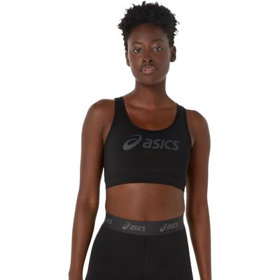 Top ASICS Essential Logo Sem Bojo - Feminino - Preto