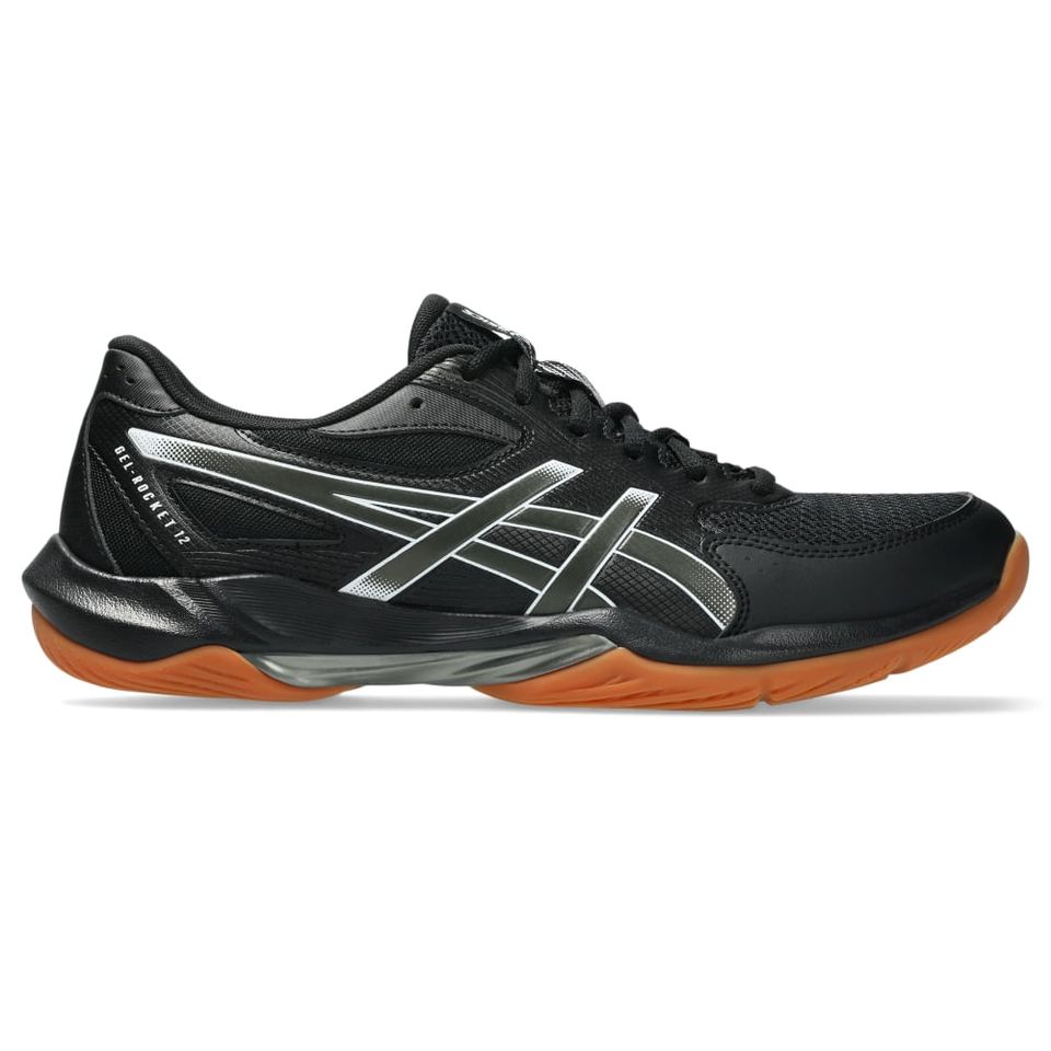 Tênis Asics Gel-Rocket 12 - Masculino - Preto/Cinza