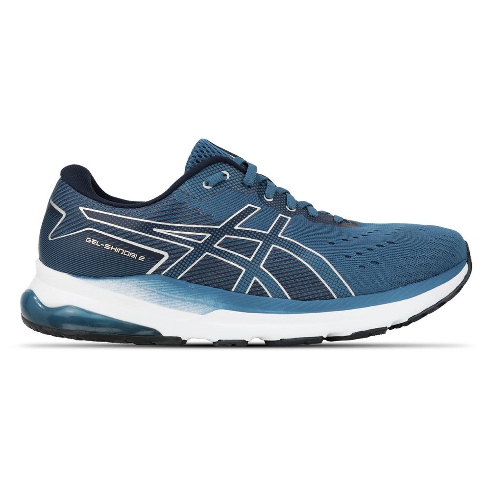 Tênis ASICS GEL-Shinobi 2 – Masculino – Azul/Prata
