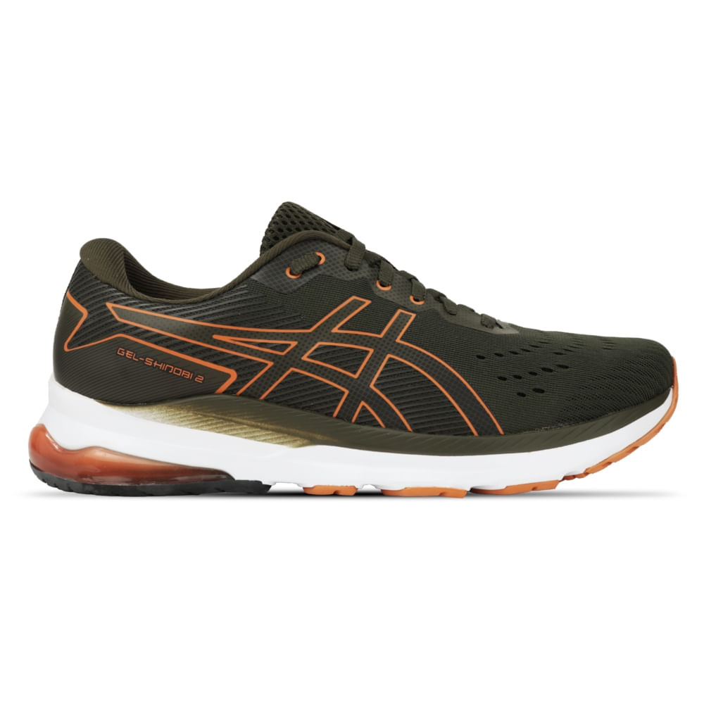 Tênis ASICS GEL-Shinobi 2 - Masculino - Marrom/Laranja - tam: 39 é boa?