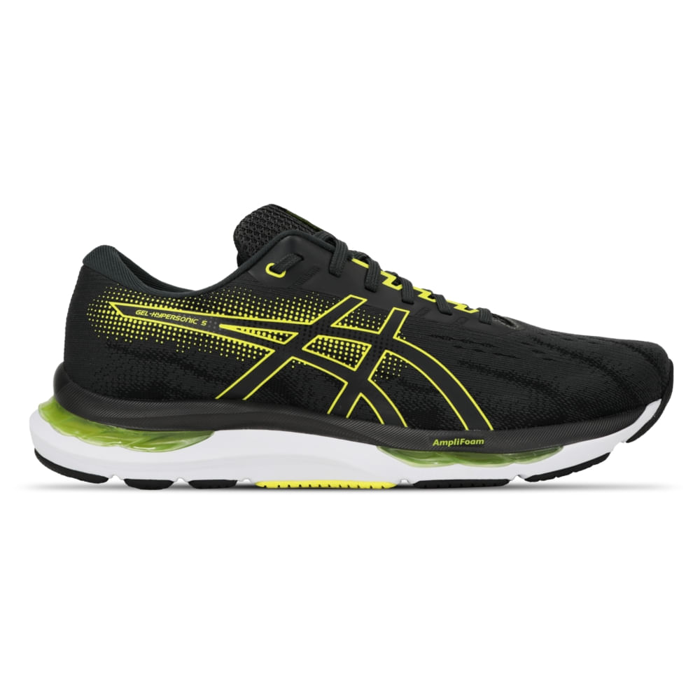 Tênis ASICS GEL-Hypersonic 5 – Masculino – CINZA/AMARELO