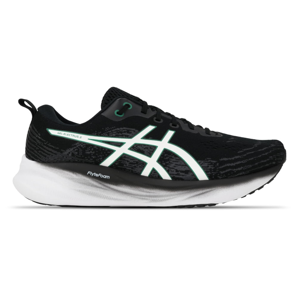 Tênis ASICS GEL-Electrus 2 – Masculino – PRETO/VERDE