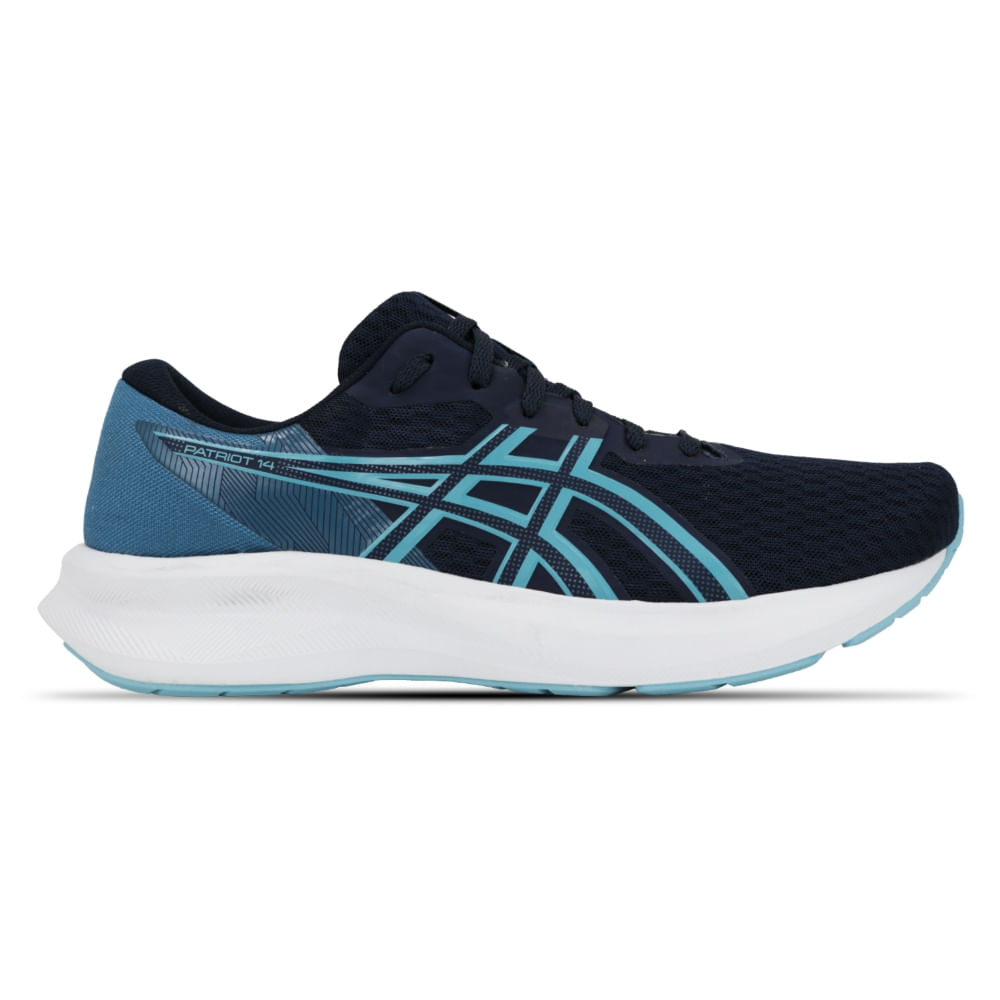 Tênis ASICS Patriot 14 – Masculino – Azul/Azul