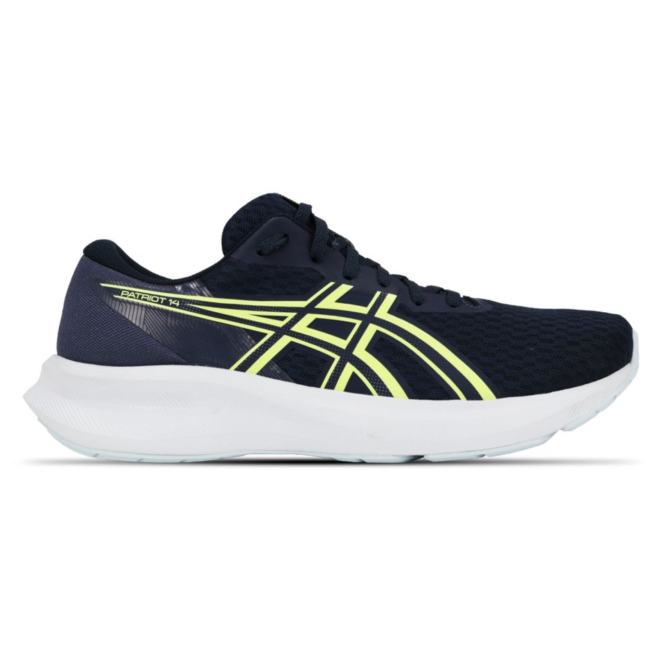 Tênis Asics Patriot 14 - Masculino - Azul/Amarelo
