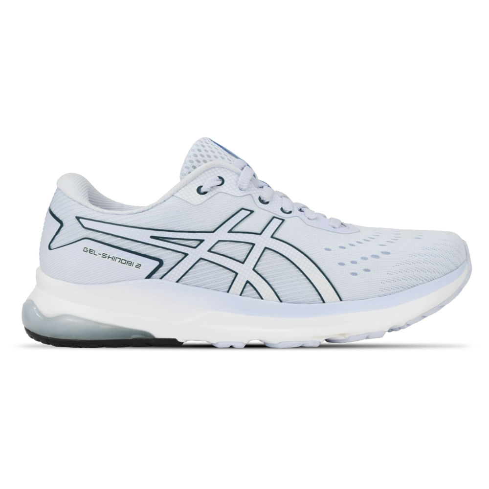 Tênis ASICS GEL-Shinobi 2 - Feminino - Azul/Verde - tam: 35