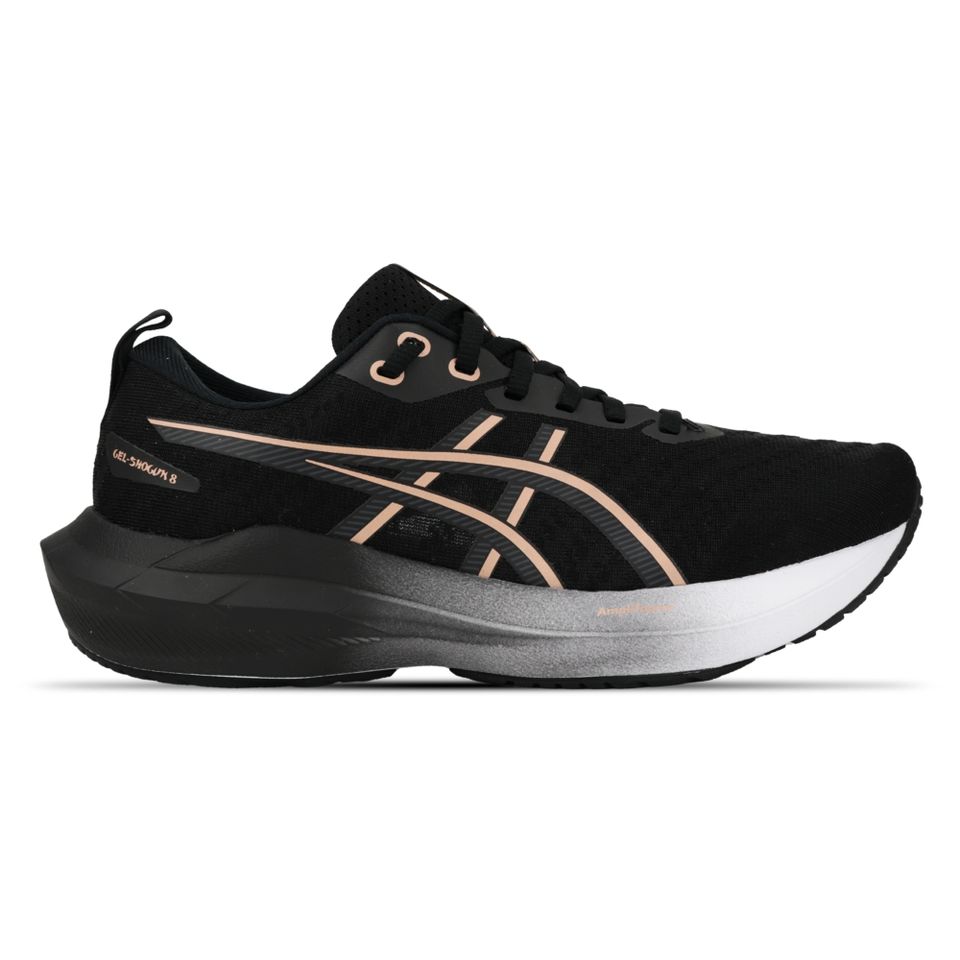 Tênis Asics Gel-Shogun 8 - Feminino - Preto/Rosa