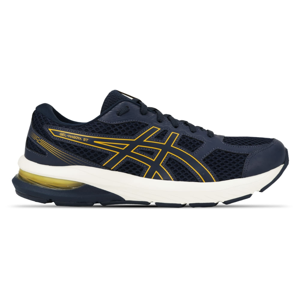 Tênis ASICS GEL-Nagoya St – Masculino – Azul/Amarelo