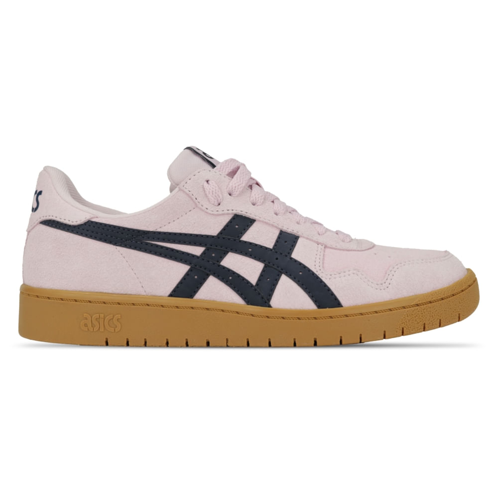 Tênis ASICS Japan S Camurca – Feminino – Rosa/Azul