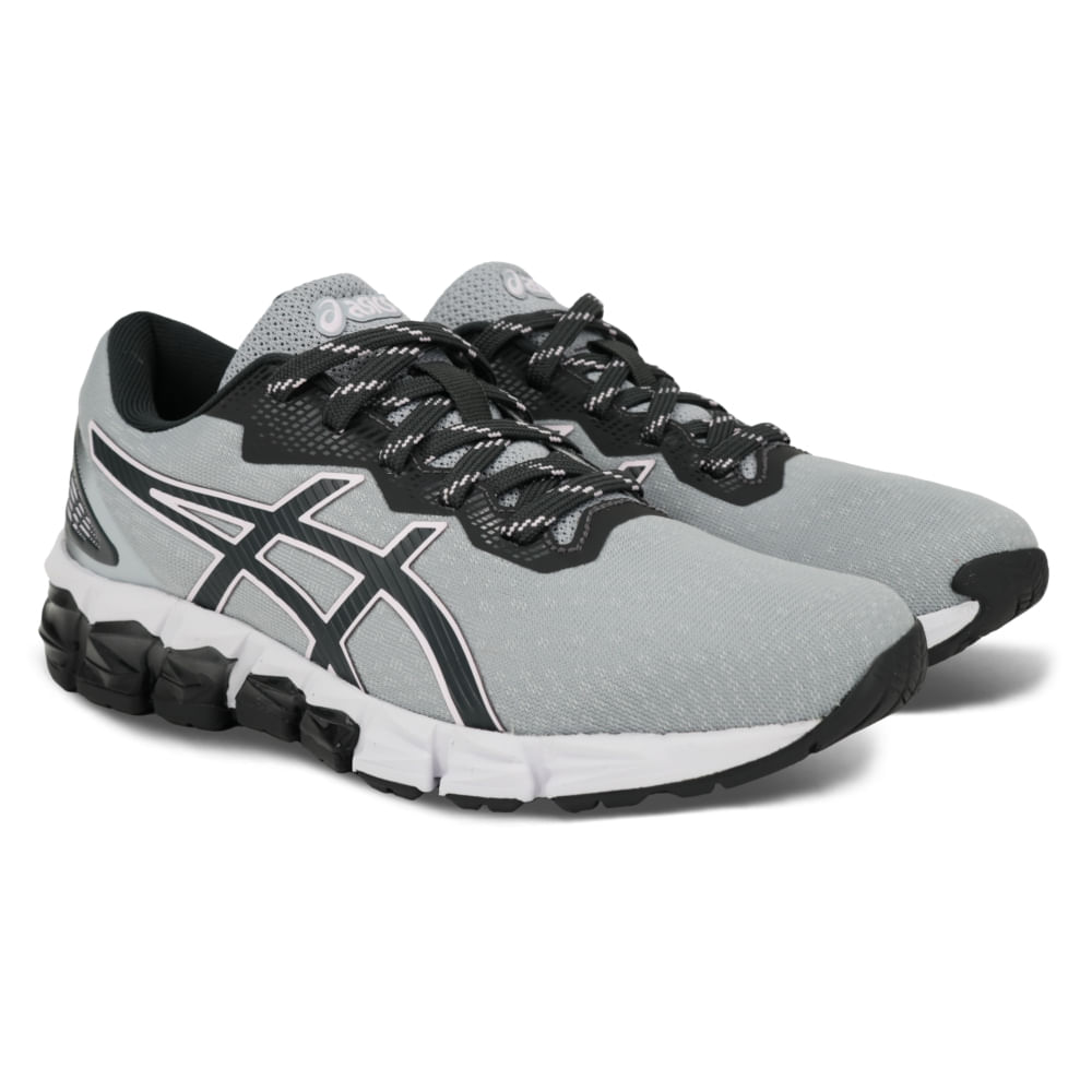Tênis ASICS GEL-Quantum 180 Fly - Feminino - Cinza/Rosa - tam: 39 — foto 5