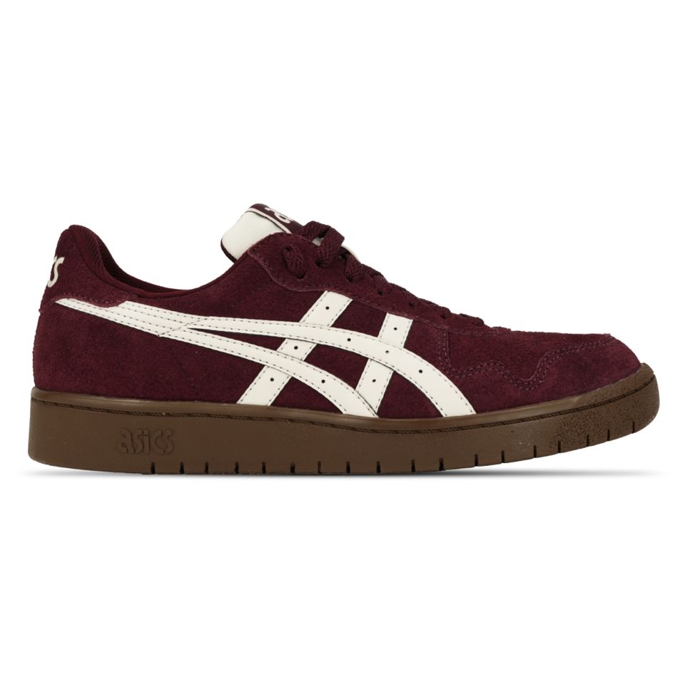 Tênis Asics Japan S Camurca - Feminino - Vermelho/Bege