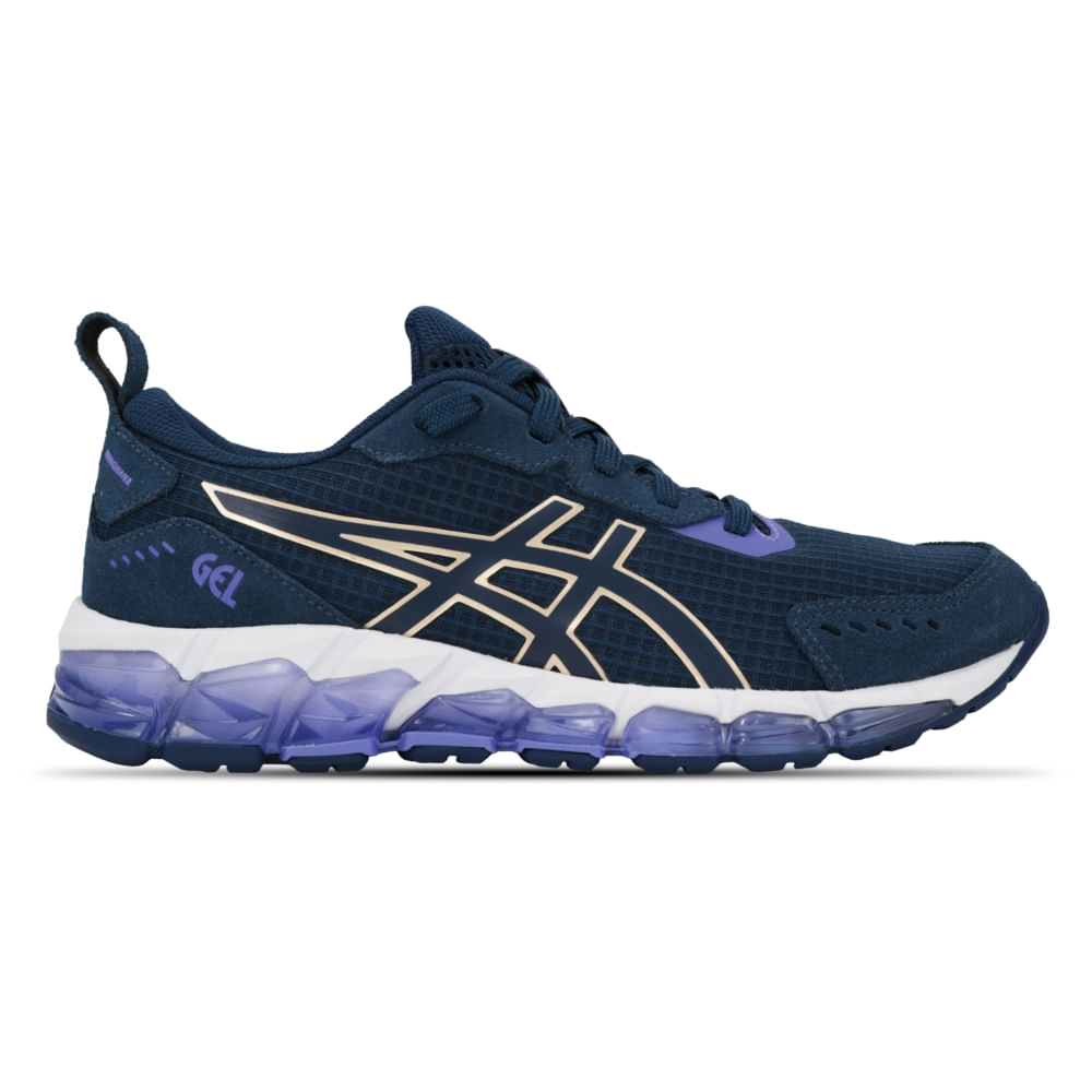 Tênis ASICS GEL-Quantum 360 CTW - Feminino - Azul/Dourado - tam: 38