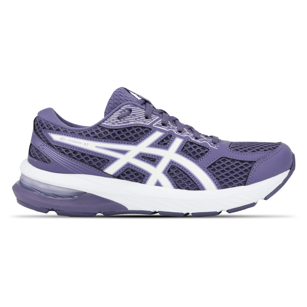 Tênis ASICS GEL-Nagoya St - Feminino - Roxo/Azul