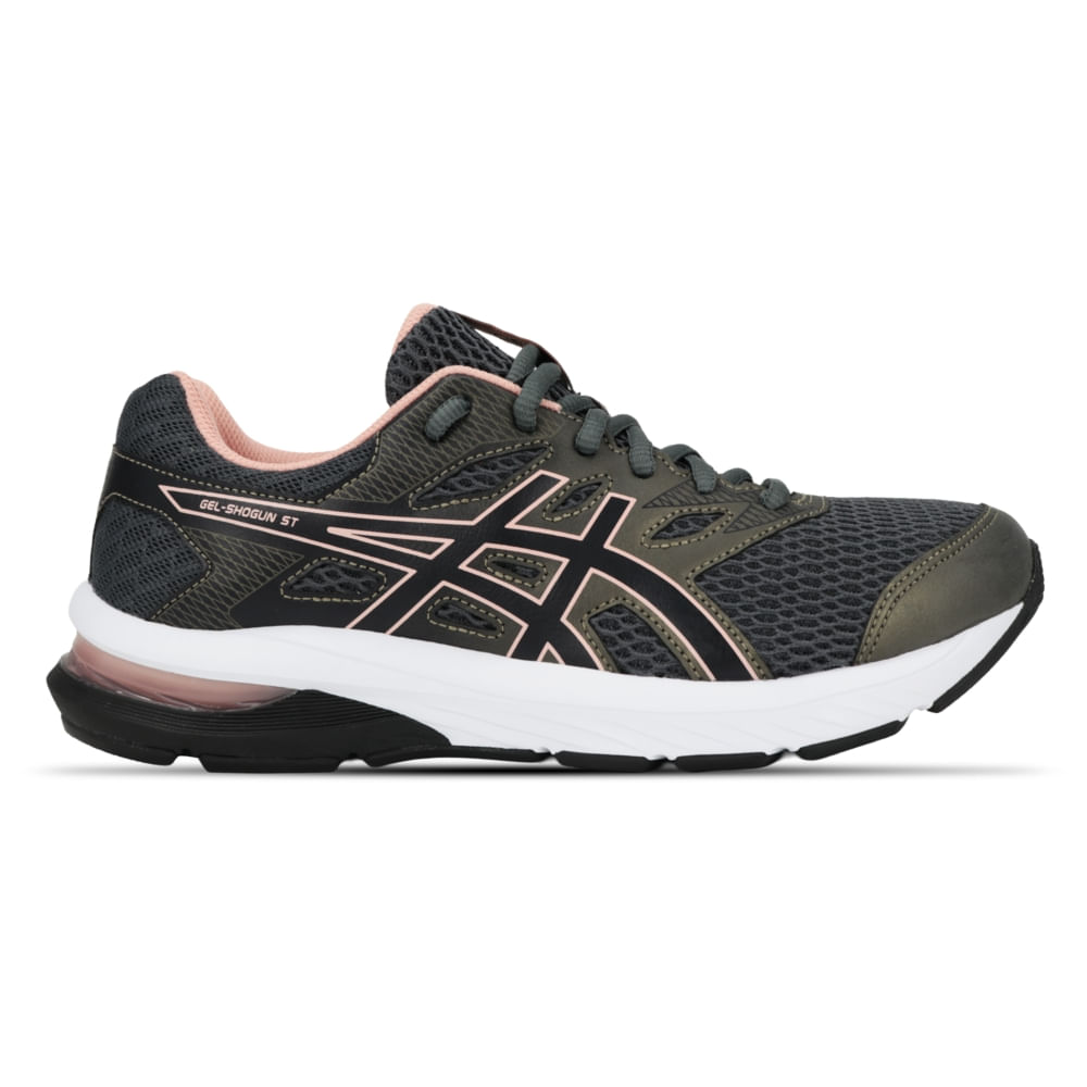 Tênis ASICS GEL-Shogun St - Feminino - Cinza/Rosa - tam: 37
