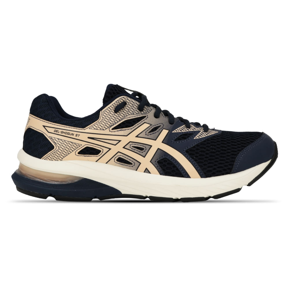 Tênis ASICS GEL-Shogun St - Feminino - Azul/Rosa - tam: 38