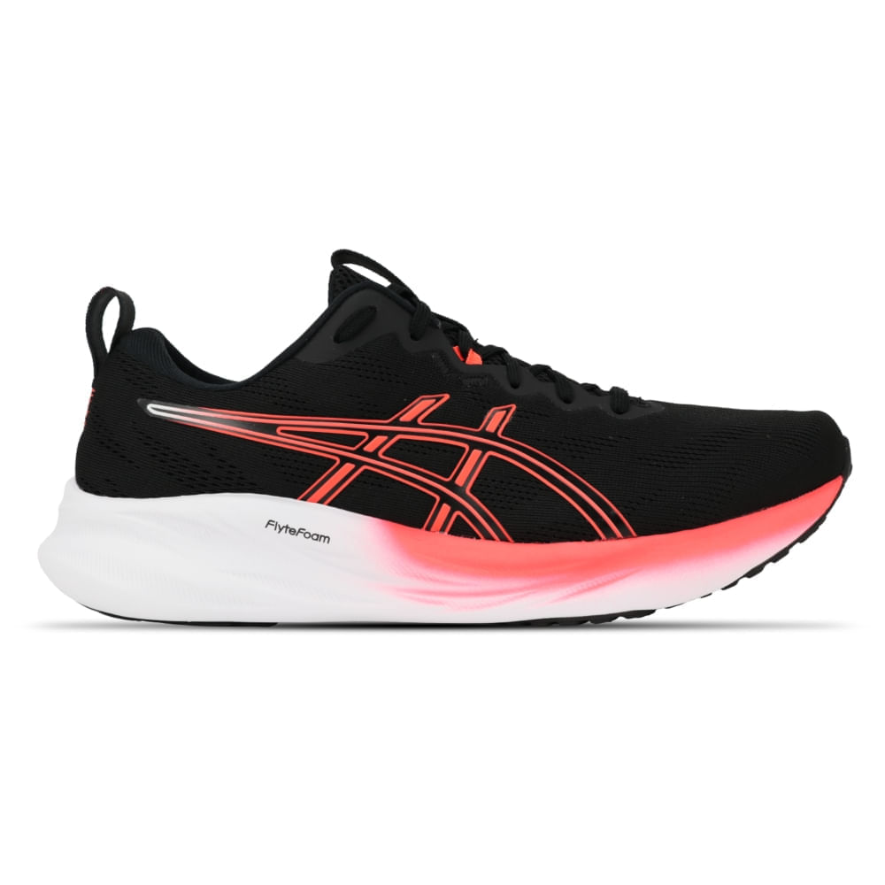 Tênis ASICS GEL-Pulse 16 Se - Masculino - PRETO/VERMELHO - tam: 42