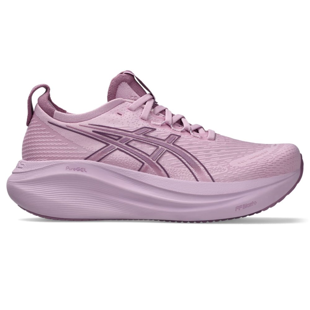 Tênis ASICS GEL-Nimbus 27 – Feminino – Roxo/Roxo