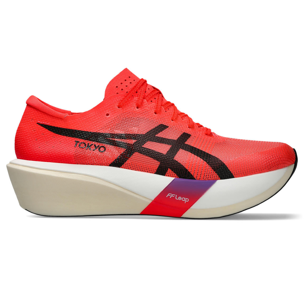 Tênis ASICS Metaspeed Edge Tokyo - Unissex - Vermelho/Preto - tam: 37