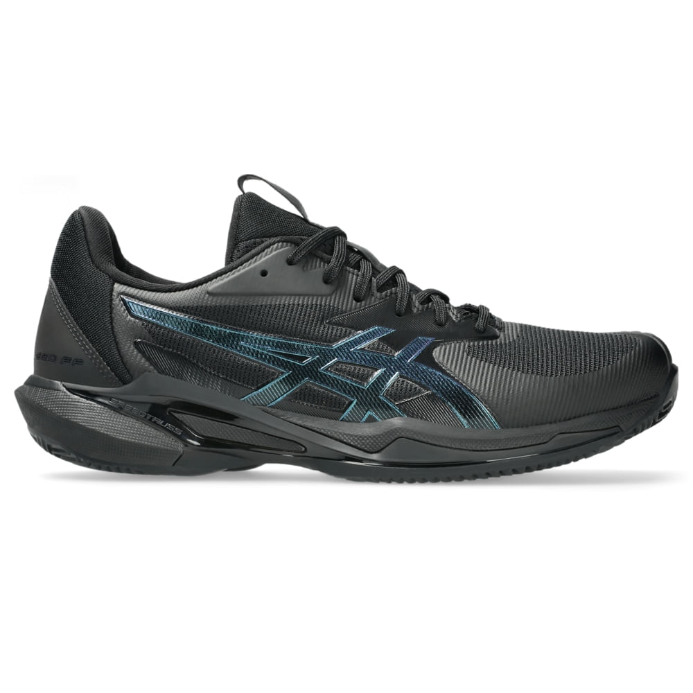 Tênis ASICS Solution Speed Ff 3 Saibro Night Energy – Masculino – Preto/Azul