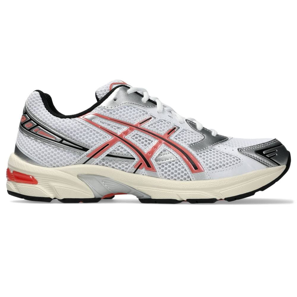 Tênis ASICS GEL-1130 - Unissex - Branco/Vermelho - ASICS Brasil