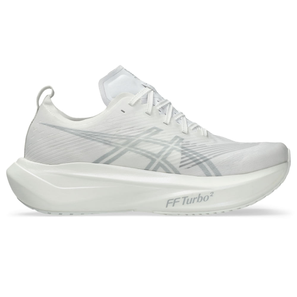 Tênis ASICS Megablast - Unissex - Branco/Cinza - tam: 42