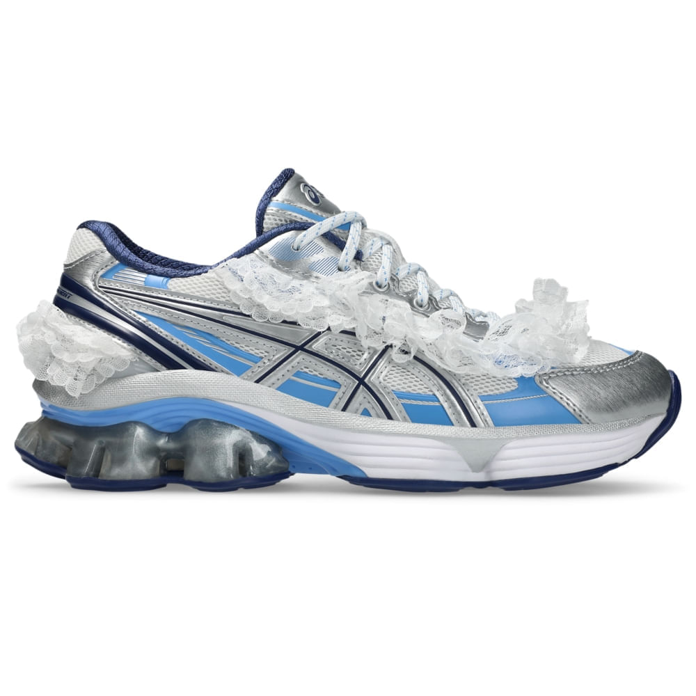 Tênis ASICS - GEL-Kinetic Fluent X Shushu/Tong  - Masculino - Branco/Azul