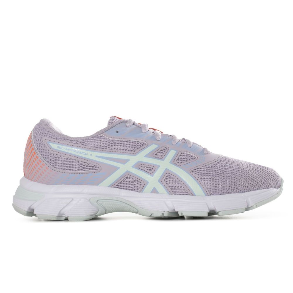 Tênis ASICS GEL-Impression 11 - Feminino - Roxo/Azul