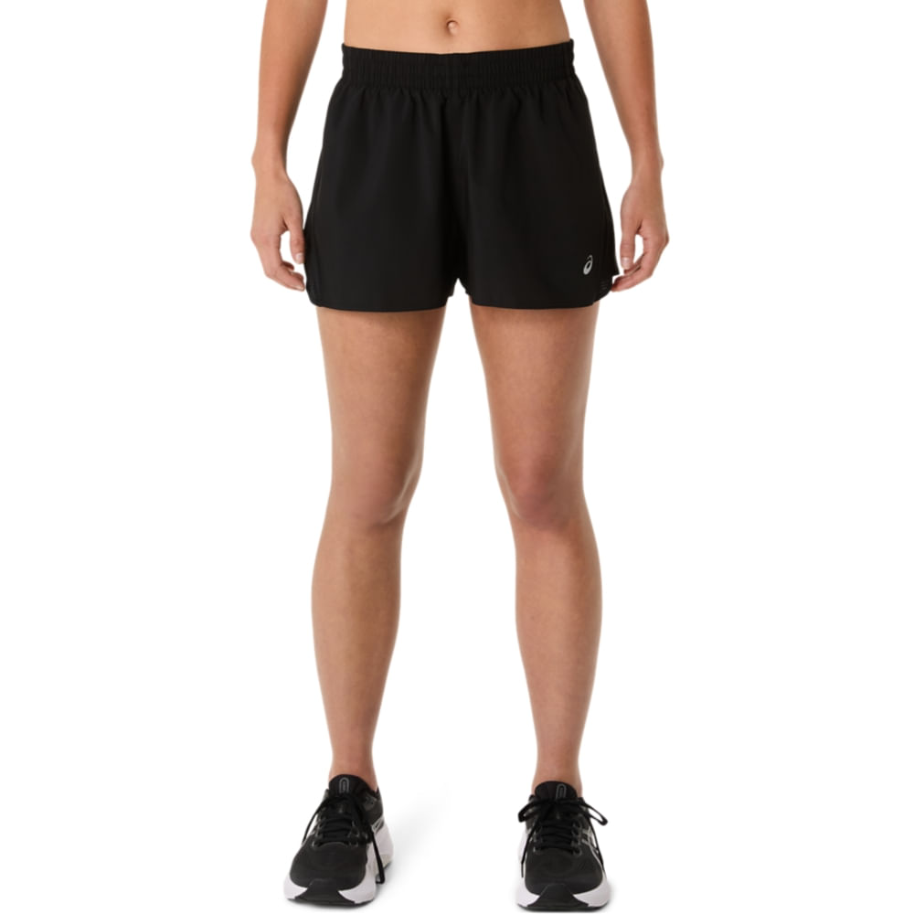 ASICS SILVER SPLIT SHORT - PERFORMANCE BLACK - tam: P