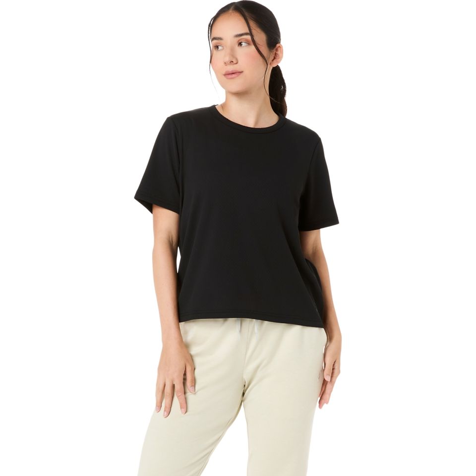 Camiseta Actiadapt Packable Short Sleeve Top - Preto