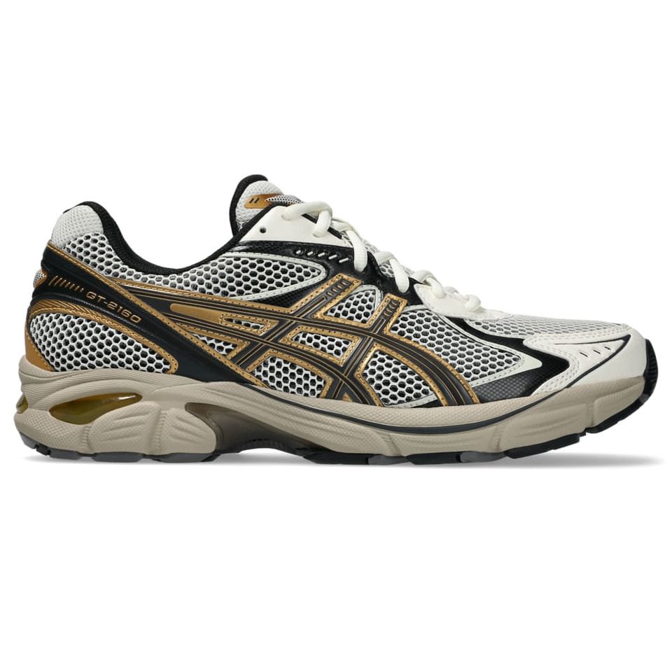 Tênis Asics Gt-2160 - Unissex - Bege/Dourado