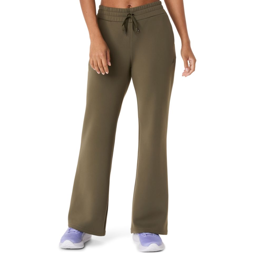 Calça Nagino Refined Texture Sweat Flare Pant - Verde