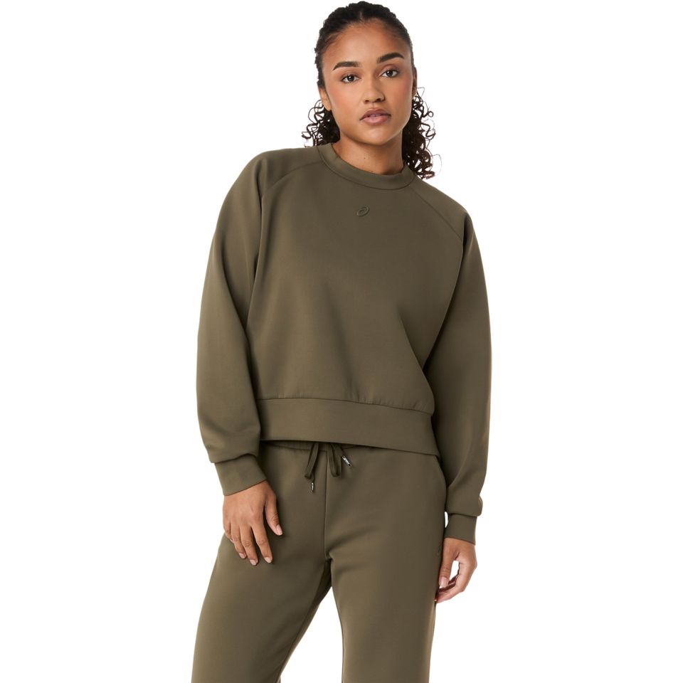 Camiseta Manga Longa Nagino Refined Texture Sweat - Verde