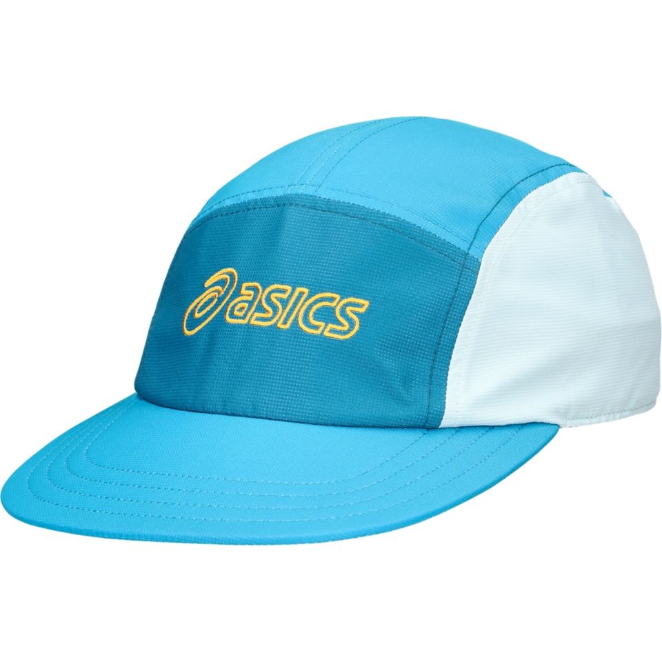 Boné Performance Running 5 Panel Cap - Azul/Verde