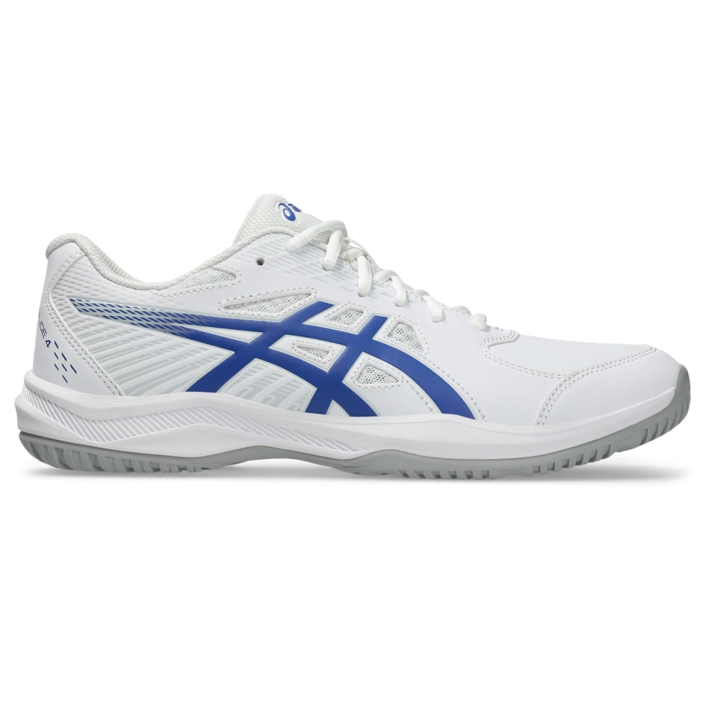 Tênis ASICS Court Slide 4 – Masculino – Branco/Azul