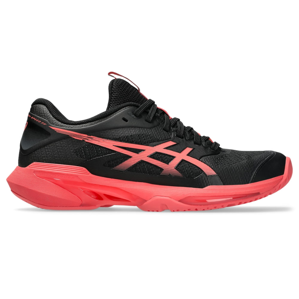 Tênis ASICS Solution Speed Ff 4 - Feminino - Preto/Rosa - tam: 33