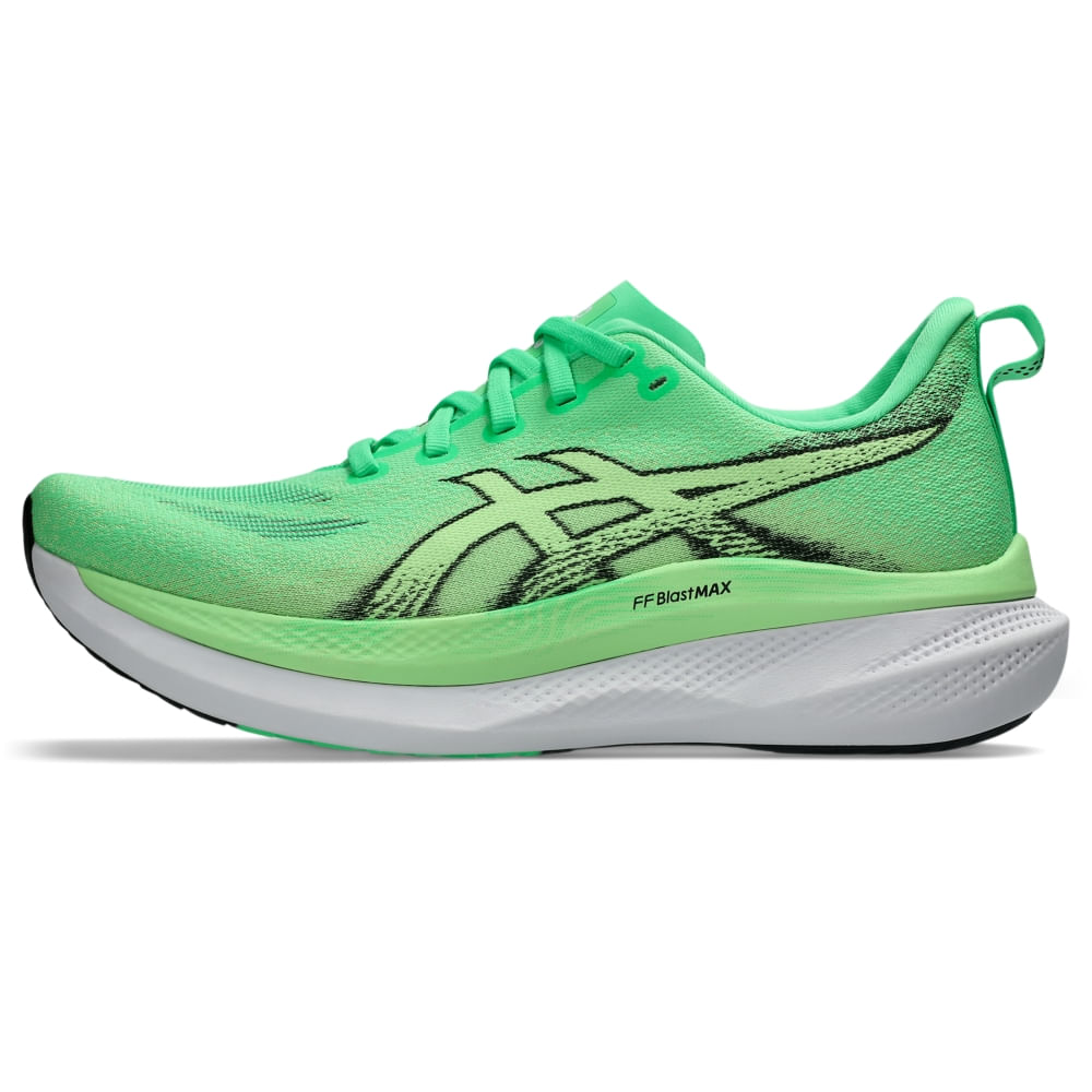 Tênis ASICS Glideride MAX 2 - Masculino - Verde/Preto - tam: 42.5 — foto 7