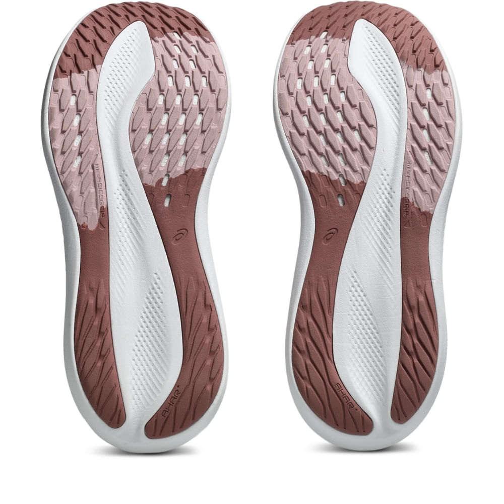 Tênis ASICS Glideride MAX 2 - Feminino - Rosa/Vermelho - tam: 41.5 — foto 3