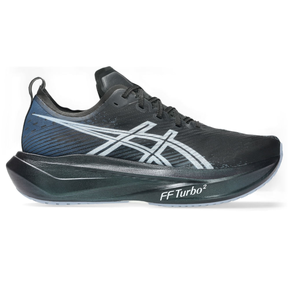 Tênis ASICS Megablast - Unissex - Preto/Branco