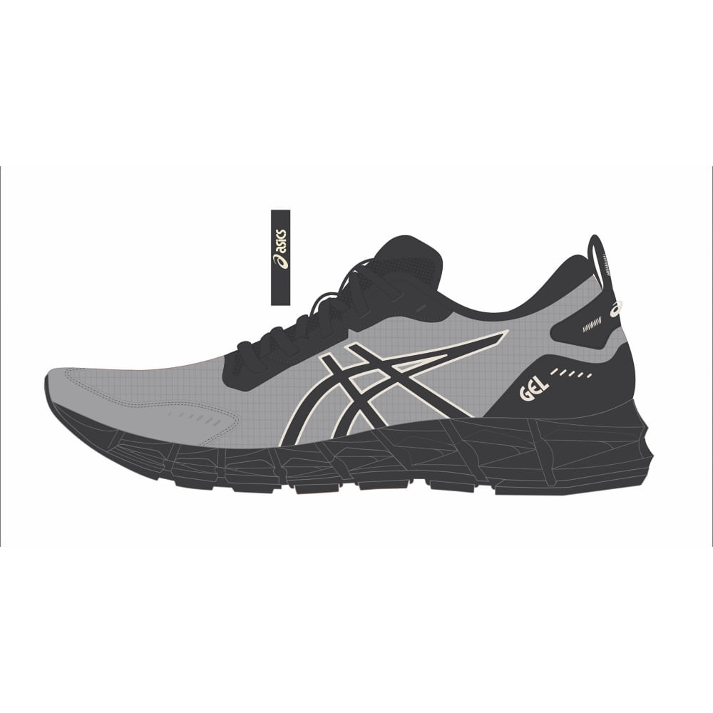 Tênis ASICS GEL-Quantum 360 CTW - Masculino - Cinza/Cinza - tam: 39