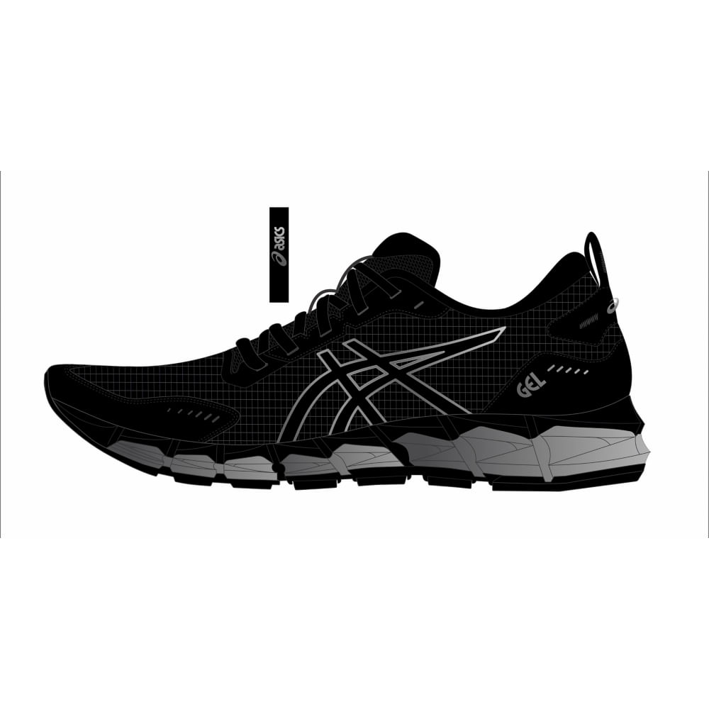 Tênis ASICS GEL-Quantum 360 CTW - Masculino - Preto/Cinza