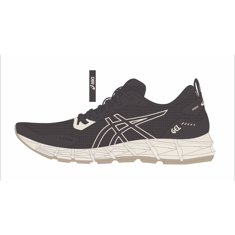 Tênis ASICS GEL-Quantum 360 CTW - Masculino - Cinza/Bege - tam: 40