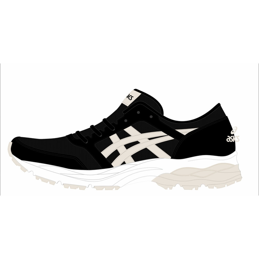 Tênis ASICS GEL-Takumi - Feminino - Preto/Bege - tam: 35