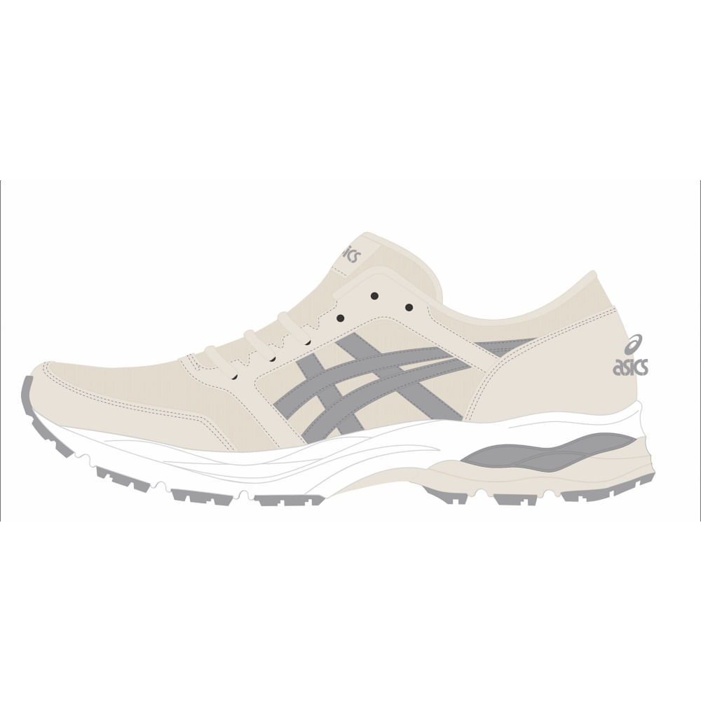 Tênis ASICS GEL-Takumi - Feminino - Bege/Cinza - tam: 35