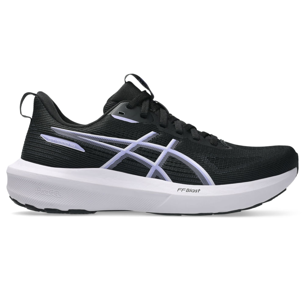Tênis ASICS GT-1000 14 - Feminino - Preto/Roxo