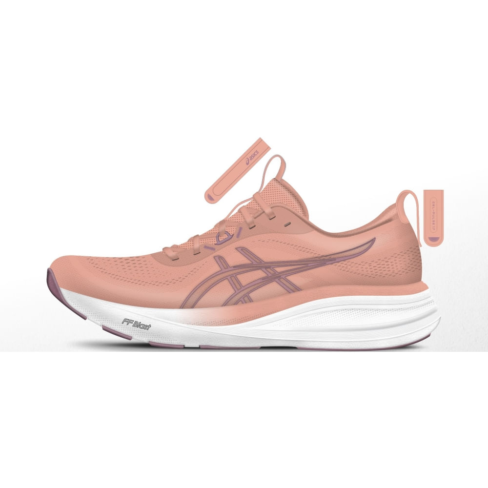 Tênis GEL-Pulse 17 Se - Feminino - Rosa/Roxo - tam: 40