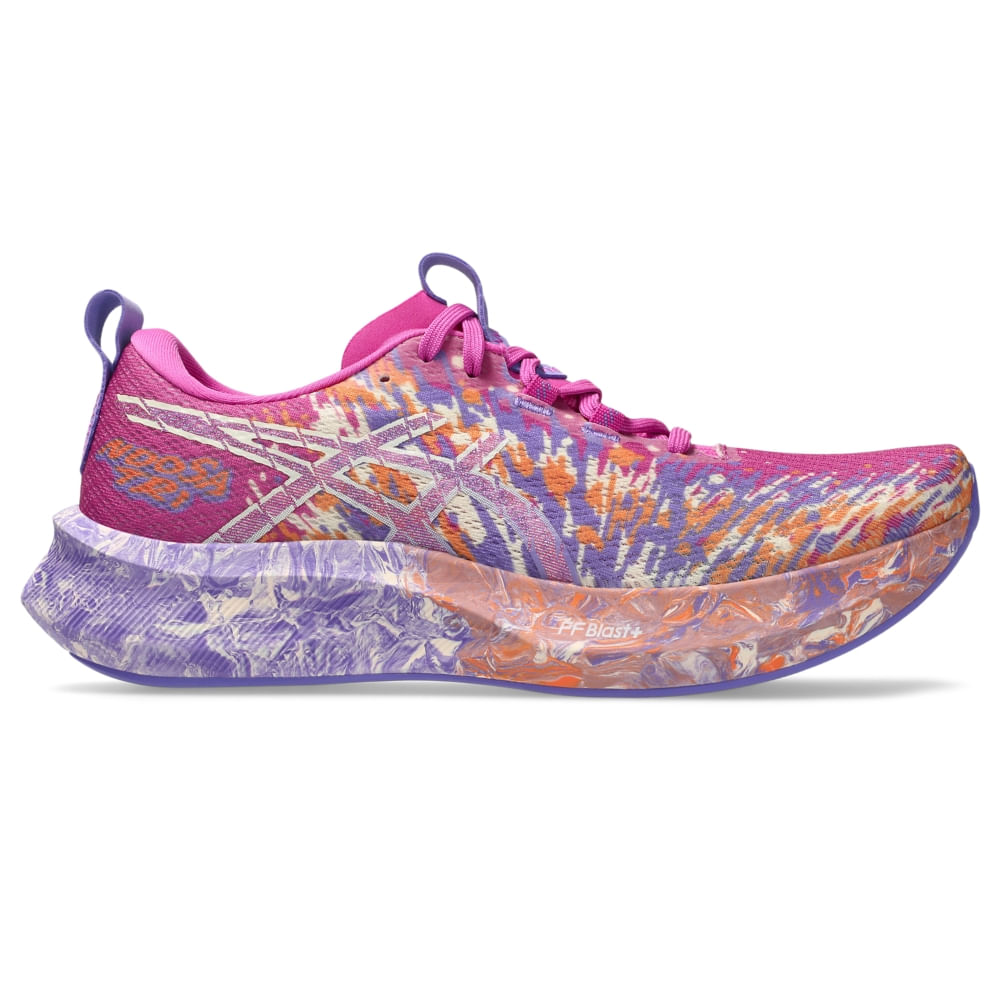 Tênis ASICS Noosa Tri 16 - Feminino - Rosa/Roxo
