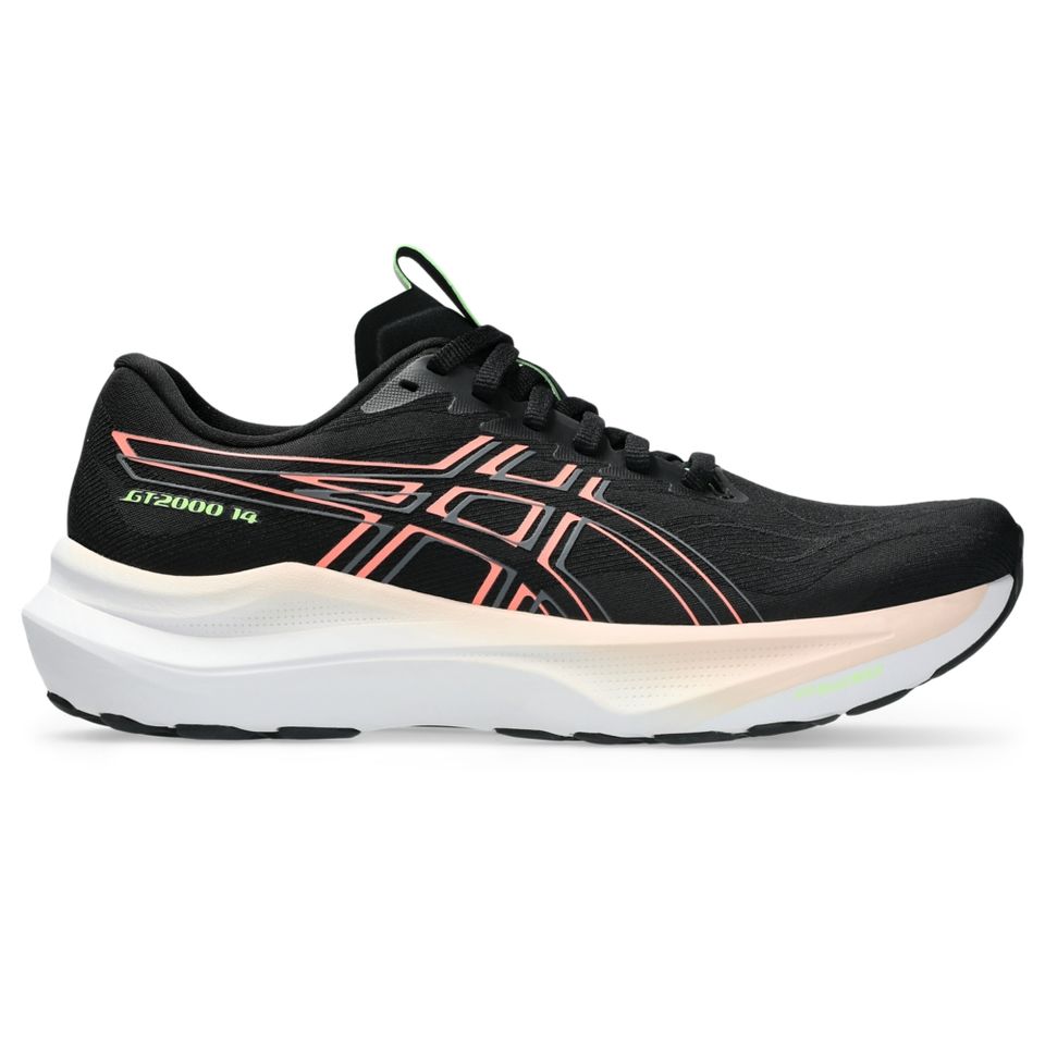 Tênis Asics Gt-2000 14 - Feminino - Preto/Rosa