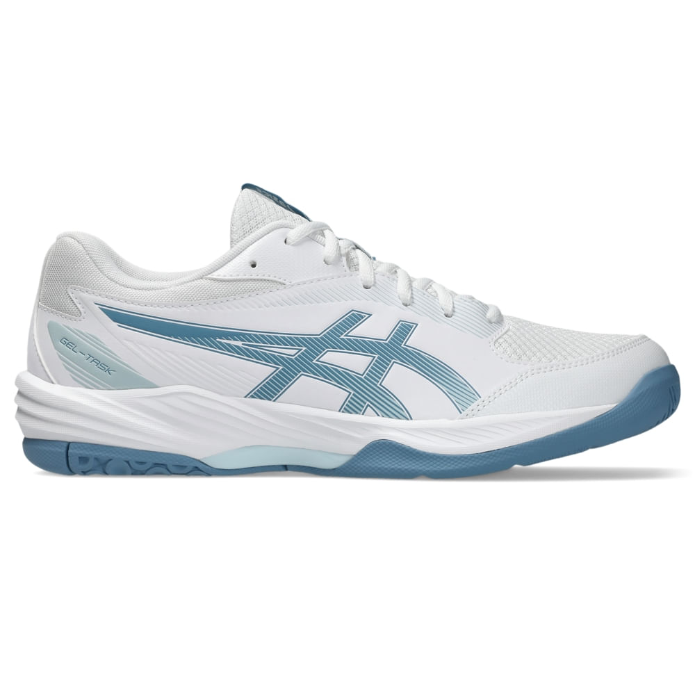 Tênis ASICS Gel-Task 4 - Masculino - Branco/Azul - tam: 41.5