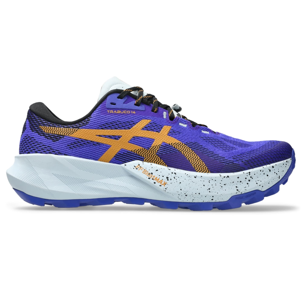 Tênis ASICS Gel-Trabuco 14 - Masculino - Azul/Amarelo