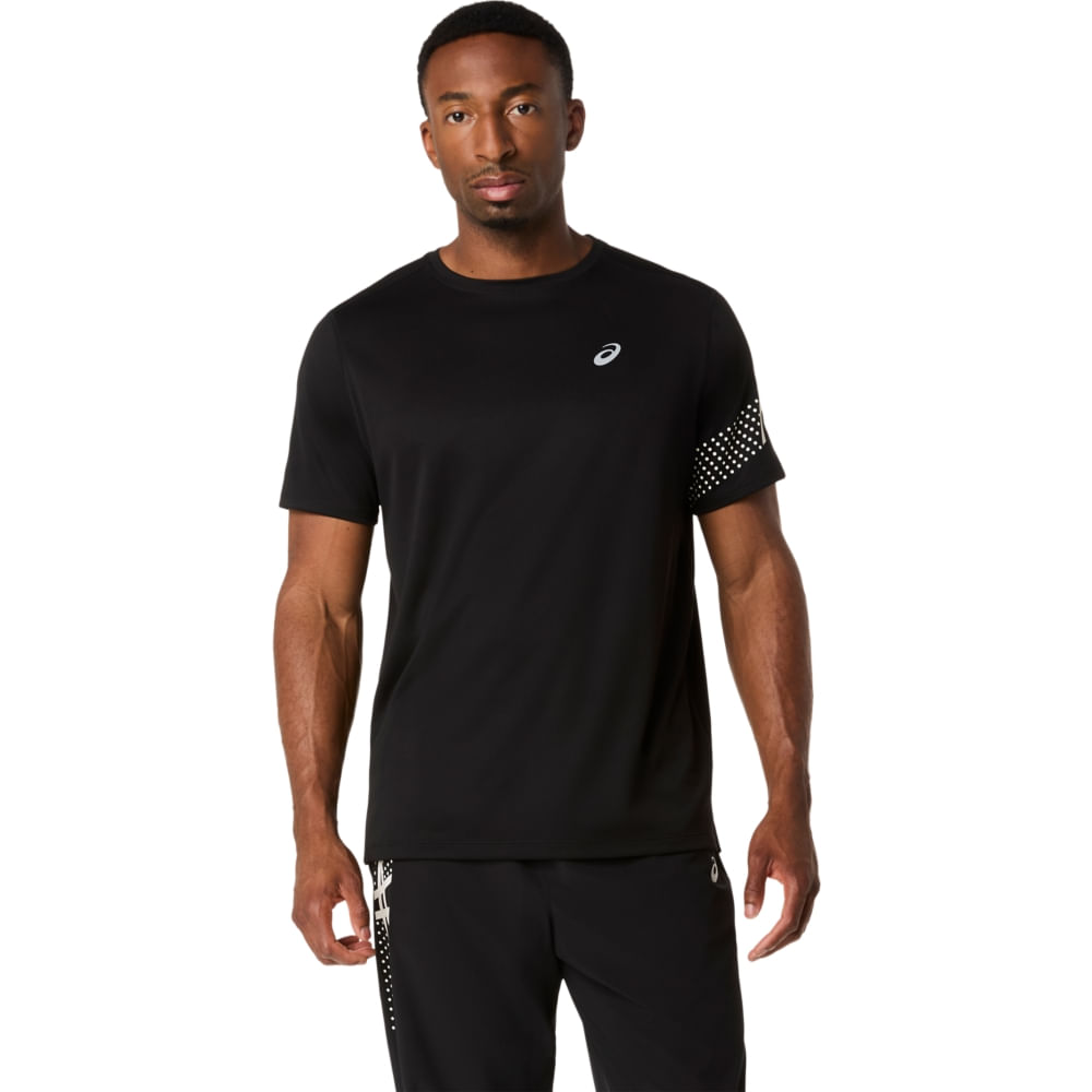 Camiseta Icon Ss Top - Preto/Creme - tam: GG